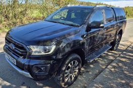 A FORD Ranger WildTrak Bi-Turbo Double Cab Pick-Up, Registration No. LK23 TYO, First Registered: