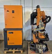 A KUKA KR 270 R2900 Ultra K CNC Robot Arm, Serial No. 668098 (07/2012) with fitted Drilling and Ream