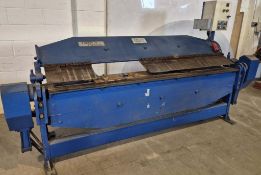 A CREFCO Unifold Type CP/BP/F 2450mm x 32mm capacity Hydraulic Box and Pan Folder