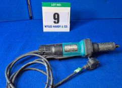 A MAKITA GD0600 240VAC Hand Held Die Grinder