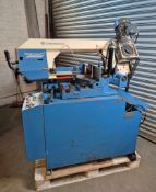 A CORMAK S200R Double Column Chop Action Metal Working Horizontal Band Saw, Serial No. 9H311 (2020)