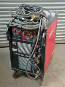 An EWM TIG300 AC/DC 300A TIG Welding Set on Castor mounted Frame (415VAC/16A)