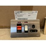25 x SCHNEIDER GU4401BSS Cooker Control Units C/W 13Amp Switched Socket with Neons 45Amp DP Socket
