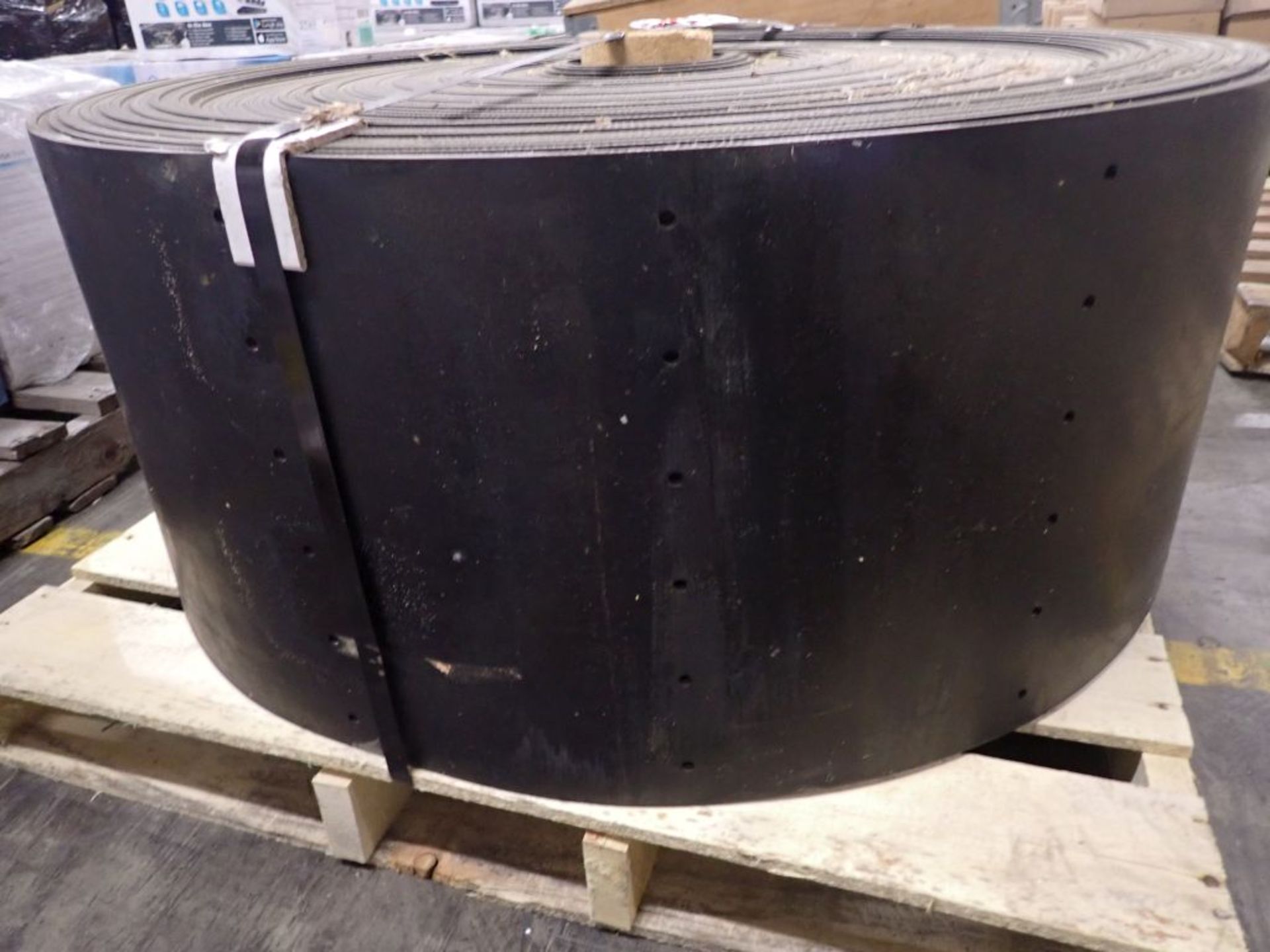 Spool Rack Belting Lot of (1) Spool Conveyor Belting | Tag: 351397