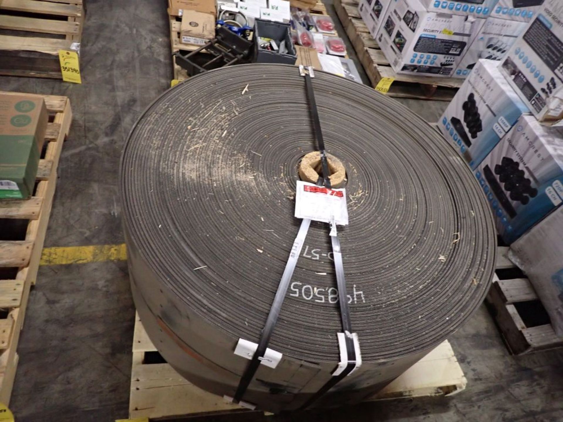 Spool Rack Belting Lot of (1) Spool Conveyor Belting | Tag: 351397