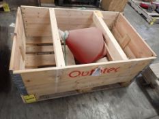 Red Bi-Conical Industrial Buoy
