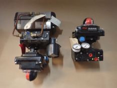 Lot of (2) Flowserve Automax Pneumatic Actuator Assemblies