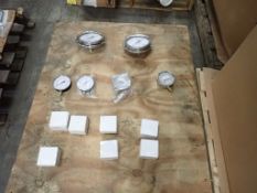 Lot of Assorted Pressure Gauges