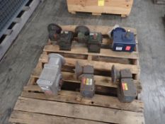 Lot of Assorted Industrial Gear Drives