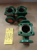 Lot of (3) Fisher Valves
