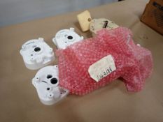 Lot of (3) Gear Reducers and (3) Gear Reducer Covers