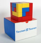 CLAHSEN, Peer (*1938), Cubicus, Farbgestaltung Bonies, Bob,