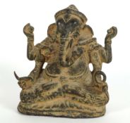 FIGUR, Indien, sitzender Ganesha,