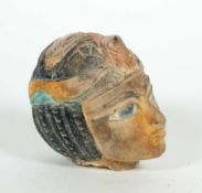 KOPFFRAGMENT, Ägypten, Pharaonin,