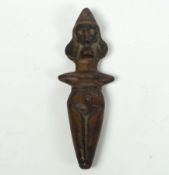 FIGURINE/ IDOL, Weibliche Gottheit, Industal, späte Bronzezeit,