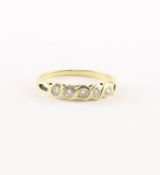 Brillantring, 585/ooo Gelbgold, 1,8g