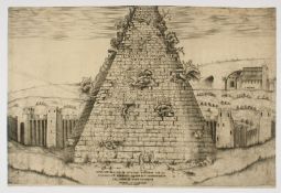 Cestius-Pyramide, von A. Salamanca, 1549, ungerahmt