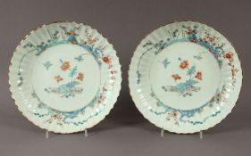 Paar Teller, Kakiemon-Stil, China, 18.Jh.