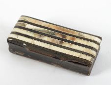 Tabatiere, Horn, deutsch, 19.Jh.