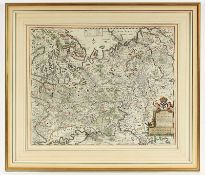 Russland, Kupferstich, de Wit, R.