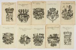 Konvolut Heraldik,