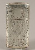 Etui, Silber 13lötig, deutsch, 19.Jh.