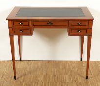 Schreibtisch im Stil des Biedermeier, Kirschbaum, deutsch, 19.Jh.