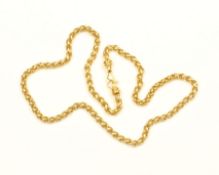 Kette, 333/ooo Gelbgold, 27,6g