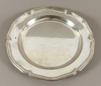 runde Platte, Silber 800/ooo, Gebrüder Friedlaender, Berlin, um 1910