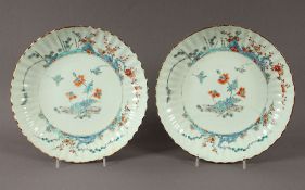 Paar Teller, Kakiemon-Stil, China, 18.Jh.