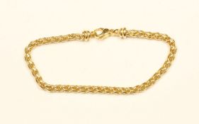 Armband, 333/ooo Gelbgold, 12g