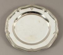 Platzteller, Silber 800/ooo, Wilkens, 20.Jh.
