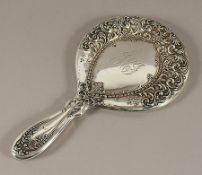 Handspiegel, Montierung Silber 925/ooo, Chester, 20.Jh.