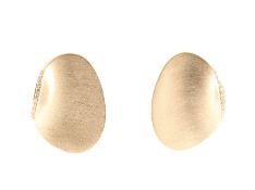 Paar Ohrclips, 585/ooo Weißgold, Brillanten, 20,2g
