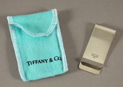Geldklammer, Silber 925/ooo, Tiffany, 20.Jh.