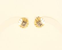 Paar Ohrstecker, 585/ooo Gelbgold, 1,8g