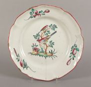 Teller, Fayence, Straßburg, um 1770