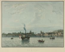 Zürich, koloriert, ungerahmt