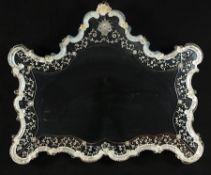 Wandspiegel, Murano, 20.Jh.