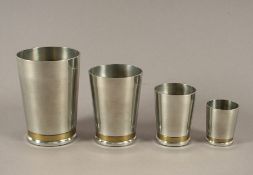 vier Becher, Buchrucker