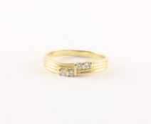 Brillantring, 585/ooo GG, 2,5g