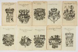 Konvolut Heraldik,