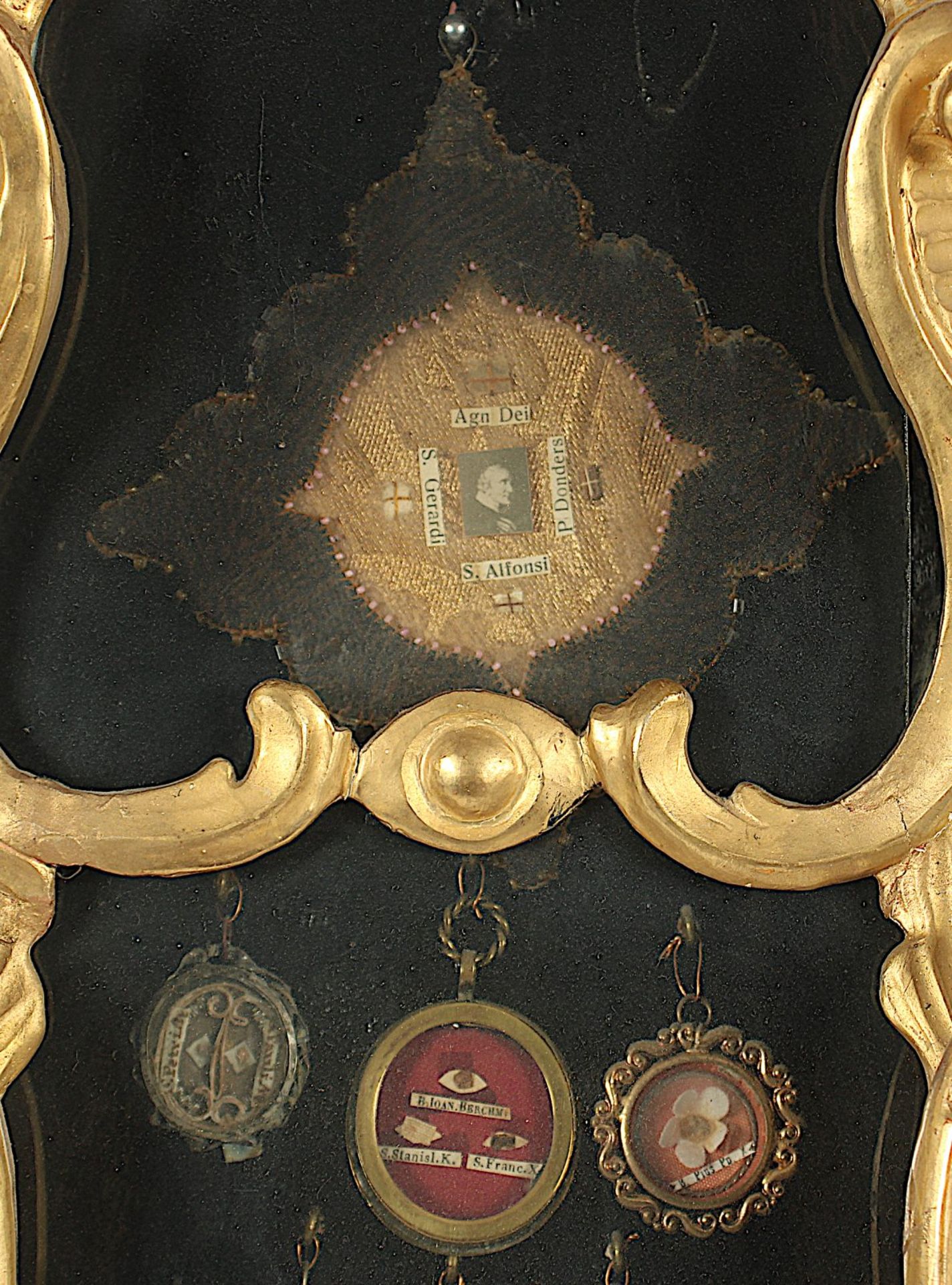 barocker Reliquienschrein, süddeutsch, 18.Jh. - Bild 2 aus 3