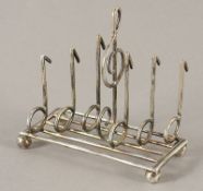 Toastständer, Silber 925/ooo, Birmingham, 1898, Nachlass Grillo