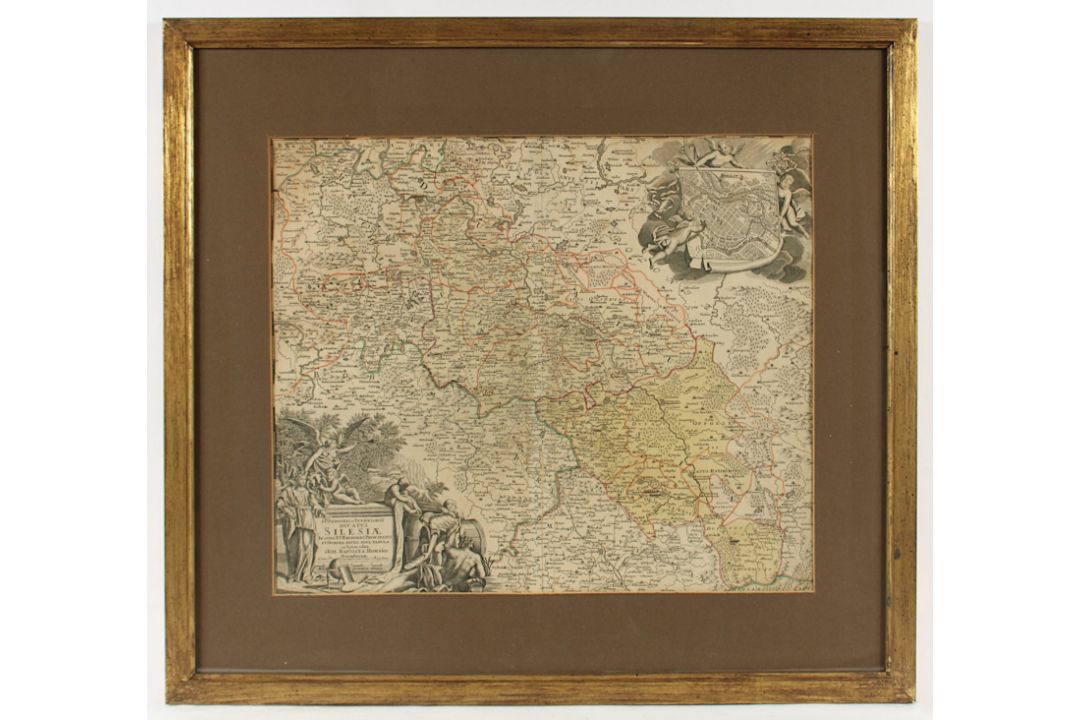 Niederschlesien, Johann Baptist Homann, R. - Bild 1 aus 2