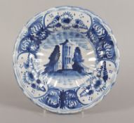 Teller, Fayence, Nürnberg, um 1720