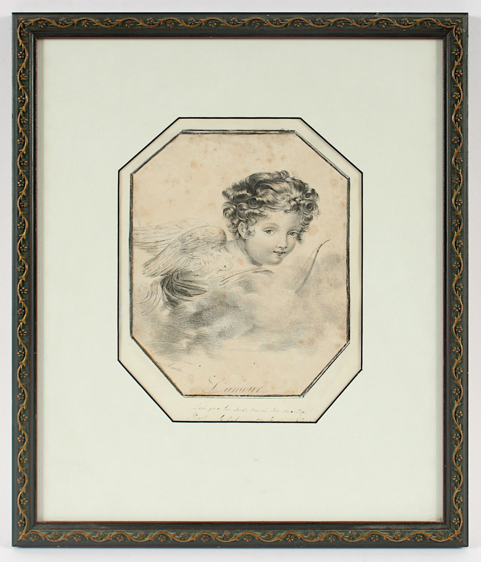 Zeichner des 19.Jh., "L'Amour", R.