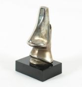 Brillenhalter, Metall, versilbert, deutsch, 20.Jh., Nachlass Grillo