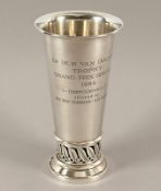 Preis-Vase, Silber 934/ooo, Niederlande, 20.Jh., Nachlass Grillo