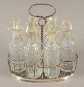 Ménage, Silber 925/ooo, Glas, London, 1770, Nachlass Grillo